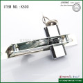 The Brass Cylinder Zinc Cylinder Hook Bolt Lock com Gancho Sliding Door Lock